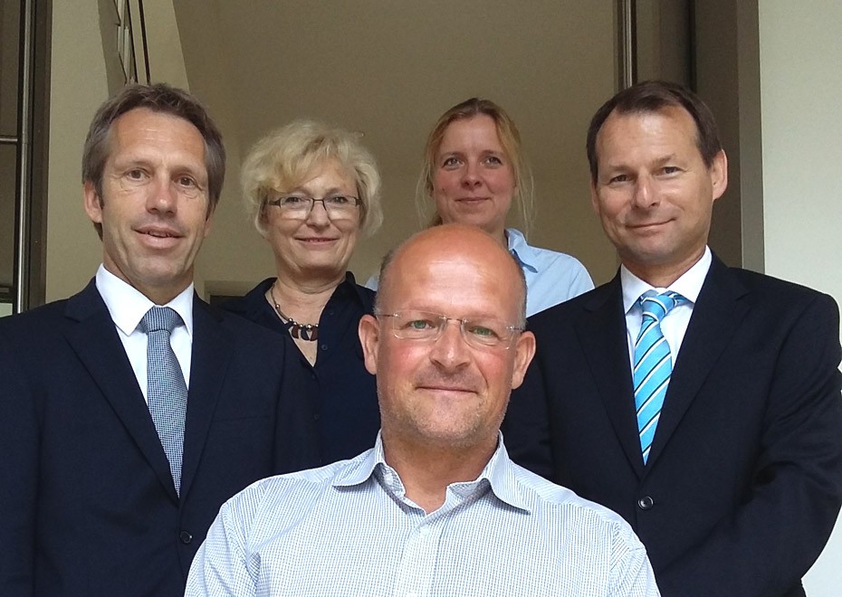 Engagement für das Stadtmuseum: (v.l.n.r.) Dr. Dietmar Freitag, Gabriela Wolff-Eichel, Dr. Kai Füldner, Kathrin Schellenberg und Dr. Frank Mannewitz.