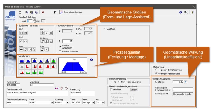 Beispielrechnung (2): Radiale O-Ring-Dichtung | casim Ingenieurleistungen