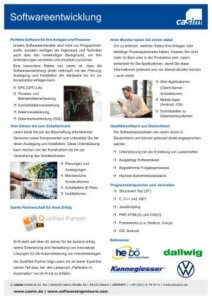 Infos zur Softwareentwicklung bei casim